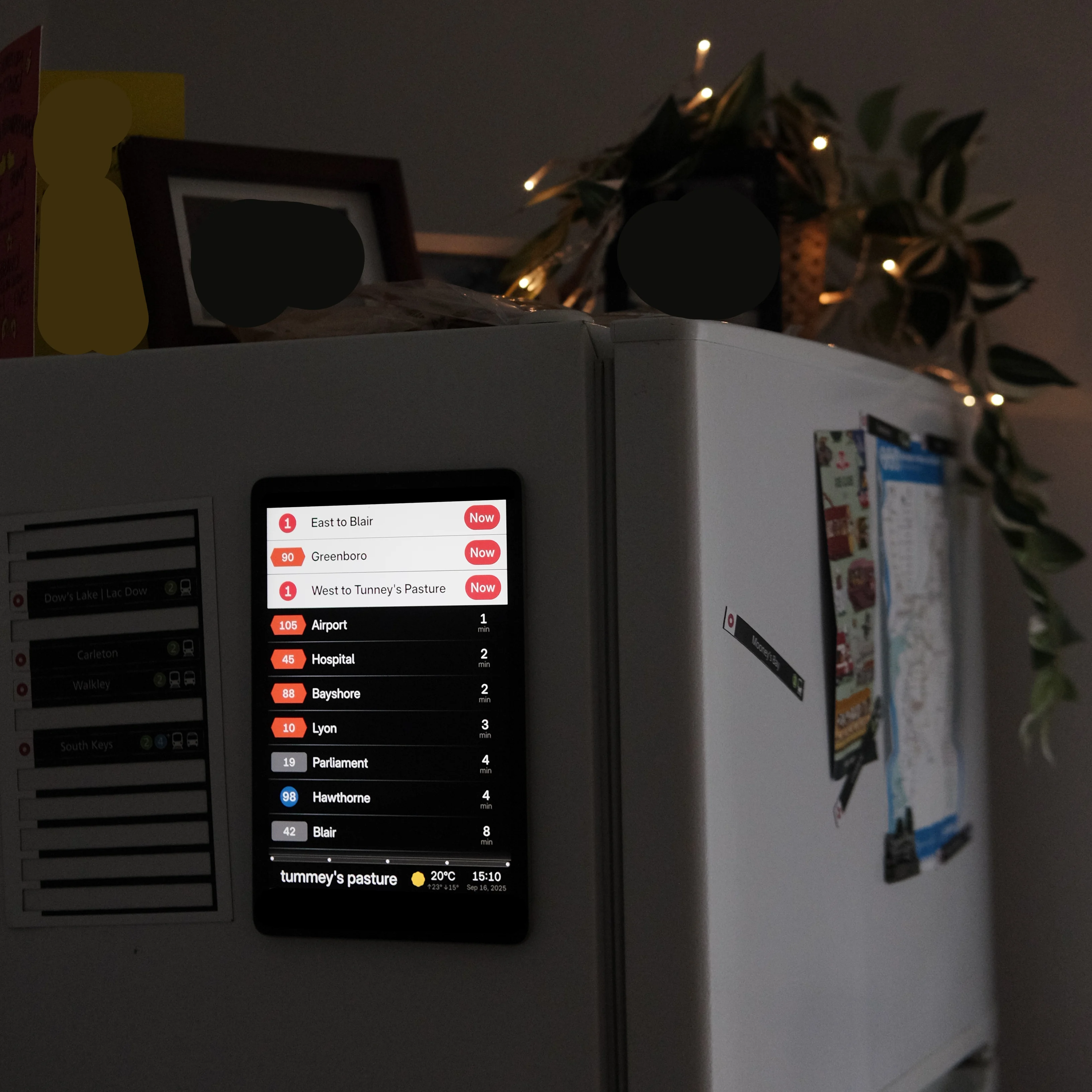 screenshots of my controls and forecast in home assistant.